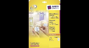 Avery printeretiketten Labels White 63,5 x 42,3mm (25)