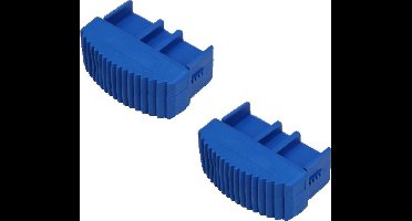 Solide Laddervoet / Ladderdop 65mm - 2 stuks - Blauw