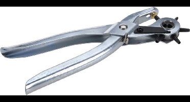 Benson riemen gaatjestang - revolvertang - 20 cm - Holpijptang - ponstang - perforatietang - riemtang - metaal