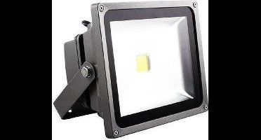 20 watt LED Schijnwerper Warm Wit outdoor Zwart