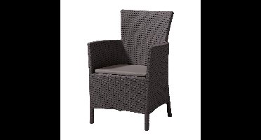 Allibert Tuinstoel Iowa bruin Universeel tuinmeubilair