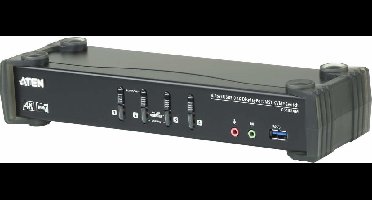 ATEN CS1924M 4-Poorts USB 3.0 4K DisplayPort MST KVM Switch