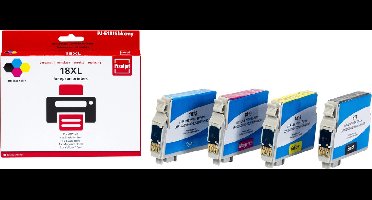 Epson 18XL Multipack inktcartridge |Zwart|Cyaan|Magenta|Geel|- Pixeljet