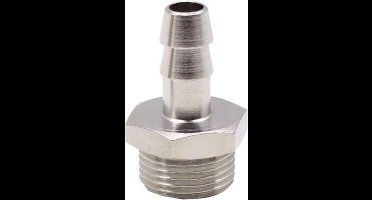 "Pilaar met slangtule 1/4"" buitendraad 8mm slangtule"