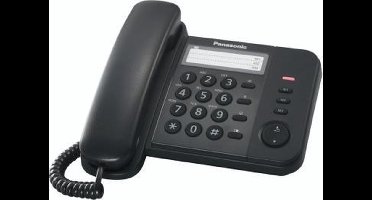 Panasonic KX-TS520EX1B Analoge telefoon Nummerherkenning Zwart telefoon