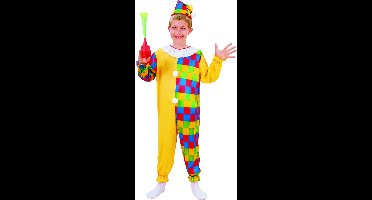 Vegaoo - Veelkleurig clown kostuum voor kinderen