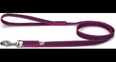 JULIUS K9 ANTI SLIP HONDENRIEM ROZE MET HANDVAT 3M (20MM)