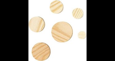 wolfcraft - 10 conusplaatjes, Ø 30 mm - 2943000