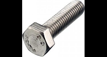 M8 Bout - 8x25mm - klasse 8.8 - gegalvaniseerd - Metrisch (10stks)