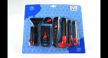 Stanleymessenset - Messenset - Afbreekmessen - Stanleymes - Glasschraper - Hobbymes - Afbreekmes - 8 delig