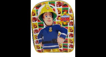 Rugzak Brandweerman Sam 30x24x9 cm