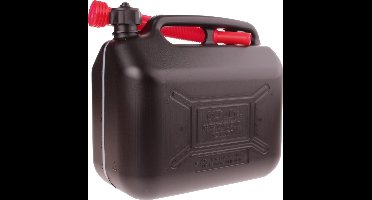 ProPlus Jerrycan - 10 liter - kunststof - zwart - UN-gekeurd