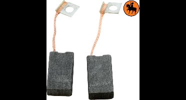 Koolborstelset voor Bosch PAH00 - 6,4x12,5x22mm - Vervangt 3.607.014.000