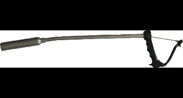 Excellent Inserter RVS - 27 mm - LWB - Maagmagneet - Bolusschieter - DWB Bolussen - kunststofschieter - 72,5 CM