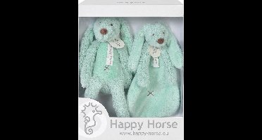 Happy Horse Geschenkverpakking Konijn Richie Lagoon Knuffel no. 1 - 28 cm / Knuffeldoekje - 33 cm