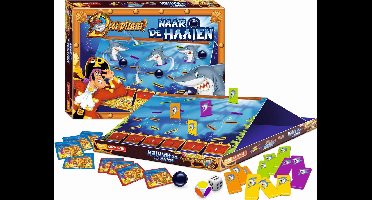 Naar de haaien Piet Piraat | Bordspel | Kinderspel
