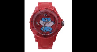 Kinderhorloge Smurfen - Rood