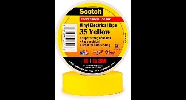 3M Tape Gele elektrische isolatie plakband (Scotch)