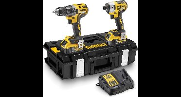 DeWalt DCK266P2 Combiset - Met Accu Klop-/Schroefboormachine en Accu Slagschroevendraaier - 18V