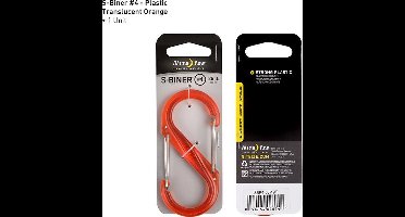 Nite Ize S-Biner Karabijnhaak Kunststof Oranje #4
