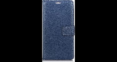 Shop4 - Asus Zenfone Max M2 Hoesje - Wallet Case Business Donker Blauw