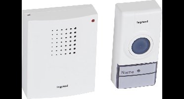Legrand - Bel Draadloos Kit 80Db Ip44 50M Wit - Wit