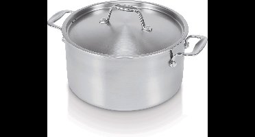 Alva Chef tri-ply Kookpan met deksel - � 24 cm