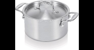 Alva Chef Tri-ply Kookpan - met de Deksel - 16 cm