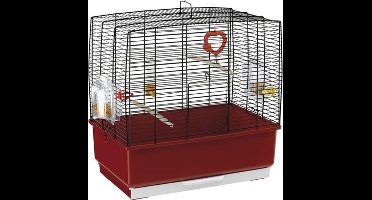 Ferplast rekord 3 zwart/rood ​ H48,5xL49xD30cm