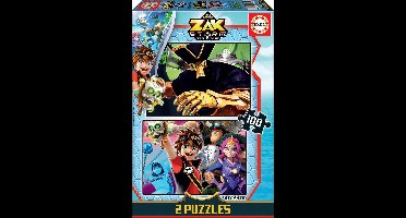 Legpuzzel - 2 x 100 stukjes - Zak Storm - Educa puzzel