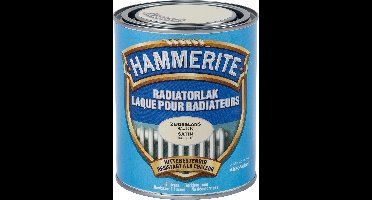 Hammerite Radiatorlak - Satin - RAL 9010 - 0.75L