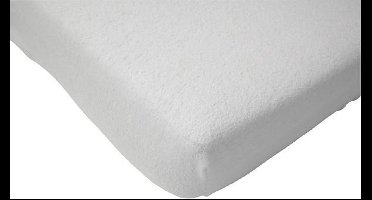 Hoeslaken molton 90x200cm wit