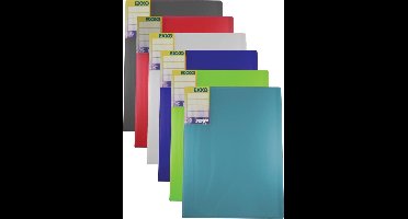 EXXO-HFP #13228 - COMPACT A4 Show Album 20 Tassen - Marine - 36 Stuks