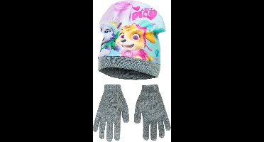 set van muts en handschoenen Paw Patrol - maat 52