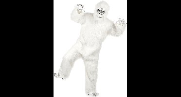 Vegaoo - Luxe witte Yeti kostuum voor volwassenen