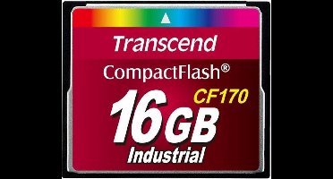 Transcend CF170 Industrial CF-kaart – 16 GB