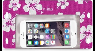 PURO WaterProof 5.7'' Handtashouder Roze, Wit
