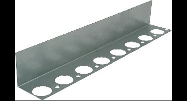 Hoeklijn t.b.v. zandcementdekvloer 40x80x1150 (Prijs per stuk)