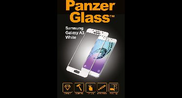 PanzerGlass Tempered Glass Screenprotector Samsung Galaxy A3 (2016) - Wit
