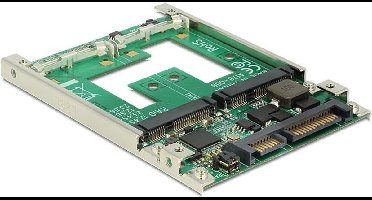 DeLOCK 62545 interfacekaart/-adapter mSATA Intern