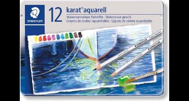 STAEDTLER karat aquarell kleurpotlood - set 12 st