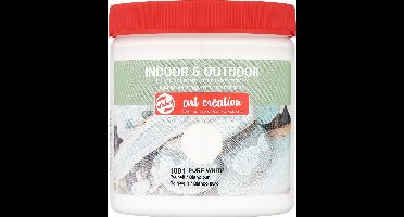 Talens Art Creation indoor & outdoor verf 250ml - Puurwit