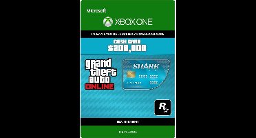 Grand Theft Auto V (GTA 5) - Tiger Shark Cash Card: $ 200.000 - Xbox One download