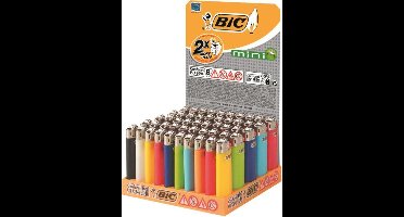 BIC - BIC Mini Standard aanstekers Display (50 stuks)