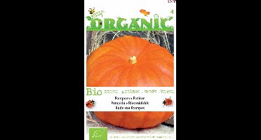 Organic Pompoen Rode van Etampes - inh.: 6 zaden
