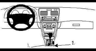 Brodit PDA/GPS/mobiele telefoons accessoires ProClip