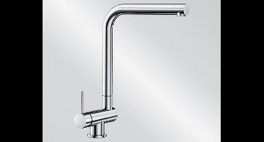 Blanco keukenkraan Laressa-F 521546 Chroom - hendel links