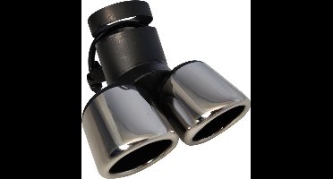 Uitlaatsierstuk Hyundai i20 - model T-gdi - bouwjaar 2016-2018 - Dubbel / Rond