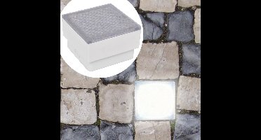 LED verzonken vloerlampen 12 st 100x100x68 mm