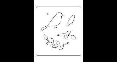 Creativ Company Vogel snijmal